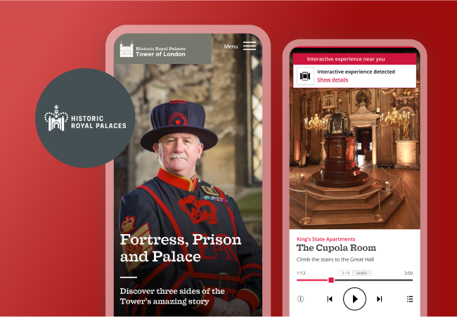 Bringing centuries of history to life through an immersive digital visitor guide